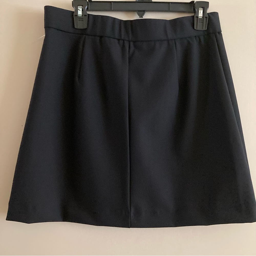 Rachel Zoe Sailor Button Front A Line Skirt |Color Black | Size 8 | New No Tags - Picture 5 of 7